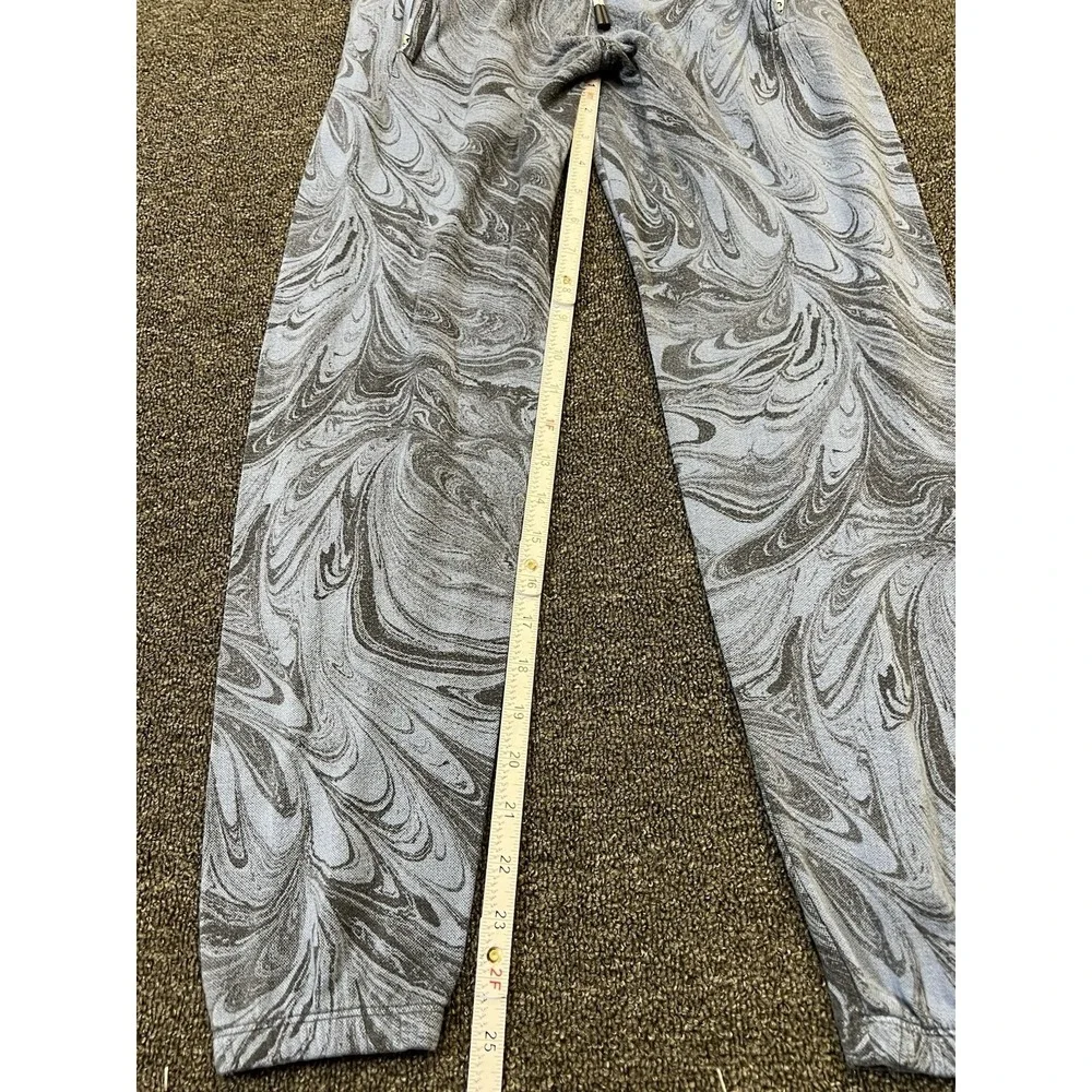 Athleta Girl Warm Up Jogger Womens 24x25 Sumi Marble Blue Soft Comfort Running